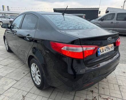 Черный Киа Рио, объемом двигателя 1.4 л и пробегом 214 тыс. км за 7700 $, фото 3 на Automoto.ua