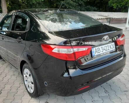 Черный Киа Рио, объемом двигателя 1.4 л и пробегом 121 тыс. км за 8300 $, фото 3 на Automoto.ua