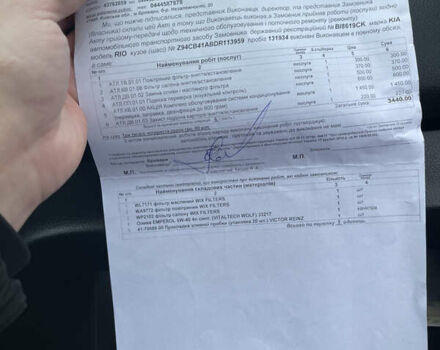 Черный Киа Рио, объемом двигателя 1.4 л и пробегом 136 тыс. км за 7700 $, фото 43 на Automoto.ua