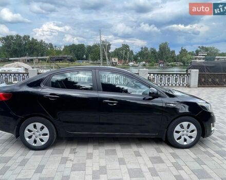 Черный Киа Рио, объемом двигателя 1.4 л и пробегом 89 тыс. км за 8300 $, фото 6 на Automoto.ua