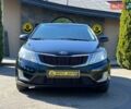 Черный Киа Рио, объемом двигателя 1.4 л и пробегом 215 тыс. км за 6999 $, фото 1 на Automoto.ua