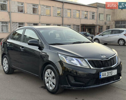 Черный Киа Рио, объемом двигателя 1.4 л и пробегом 305 тыс. км за 4950 $, фото 3 на Automoto.ua