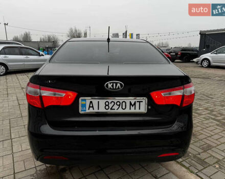 Черный Киа Рио, объемом двигателя 1.4 л и пробегом 185 тыс. км за 6999 $, фото 5 на Automoto.ua