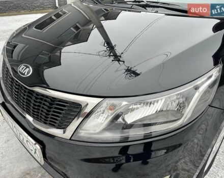 Черный Киа Рио, объемом двигателя 1.4 л и пробегом 124 тыс. км за 9350 $, фото 41 на Automoto.ua