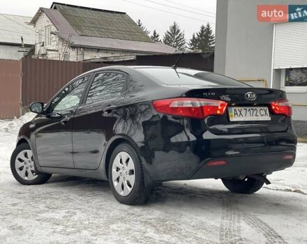 Черный Киа Рио, объемом двигателя 1.4 л и пробегом 124 тыс. км за 9350 $, фото 9 на Automoto.ua