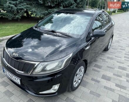 Черный Киа Рио, объемом двигателя 1.4 л и пробегом 89 тыс. км за 8300 $, фото 11 на Automoto.ua