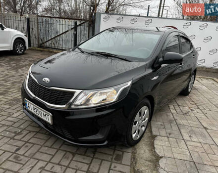 Черный Киа Рио, объемом двигателя 1.4 л и пробегом 185 тыс. км за 6999 $, фото 15 на Automoto.ua