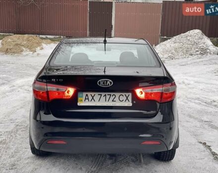 Черный Киа Рио, объемом двигателя 1.4 л и пробегом 124 тыс. км за 9350 $, фото 15 на Automoto.ua