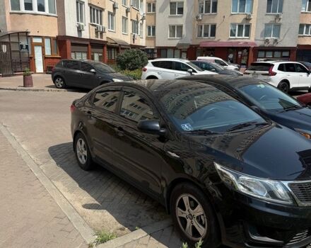 Черный Киа Рио, объемом двигателя 1.4 л и пробегом 115 тыс. км за 8400 $, фото 2 на Automoto.ua