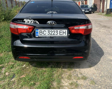 Черный Киа Рио, объемом двигателя 1.4 л и пробегом 212 тыс. км за 7800 $, фото 5 на Automoto.ua