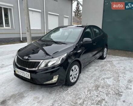 Черный Киа Рио, объемом двигателя 1.4 л и пробегом 124 тыс. км за 9350 $, фото 22 на Automoto.ua