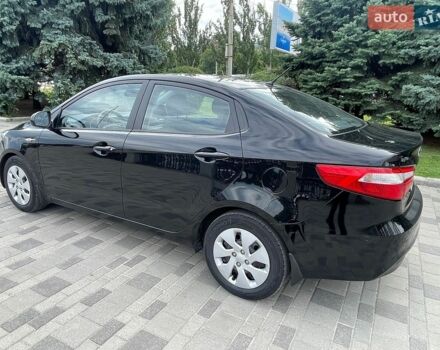 Черный Киа Рио, объемом двигателя 1.4 л и пробегом 89 тыс. км за 8300 $, фото 2 на Automoto.ua