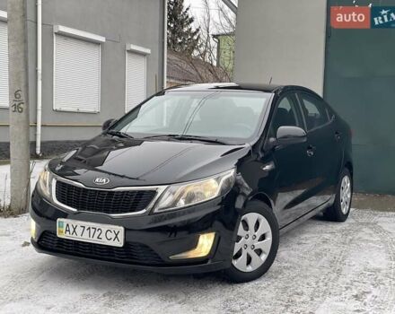 Черный Киа Рио, объемом двигателя 1.4 л и пробегом 124 тыс. км за 9350 $, фото 18 на Automoto.ua