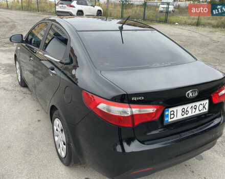 Черный Киа Рио, объемом двигателя 1.4 л и пробегом 136 тыс. км за 7700 $, фото 9 на Automoto.ua