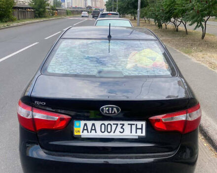 Черный Киа Рио, объемом двигателя 1.4 л и пробегом 119 тыс. км за 8300 $, фото 1 на Automoto.ua