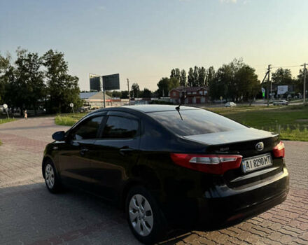 Черный Киа Рио, объемом двигателя 1.4 л и пробегом 183 тыс. км за 7000 $, фото 5 на Automoto.ua