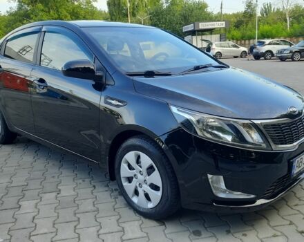 Черный Киа Рио, объемом двигателя 1.4 л и пробегом 121 тыс. км за 8300 $, фото 1 на Automoto.ua
