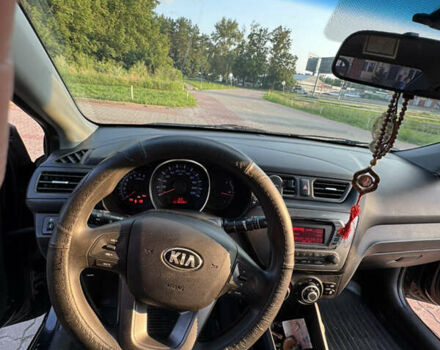 Черный Киа Рио, объемом двигателя 1.4 л и пробегом 183 тыс. км за 7000 $, фото 14 на Automoto.ua