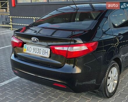 Черный Киа Рио, объемом двигателя 1.6 л и пробегом 192 тыс. км за 6999 $, фото 7 на Automoto.ua