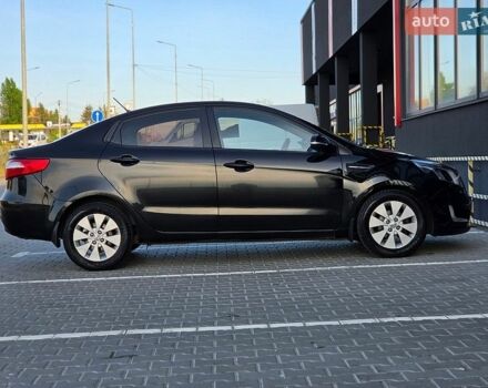 Черный Киа Рио, объемом двигателя 1.6 л и пробегом 192 тыс. км за 6999 $, фото 8 на Automoto.ua