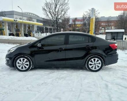 Черный Киа Рио, объемом двигателя 1.4 л и пробегом 66 тыс. км за 11950 $, фото 5 на Automoto.ua