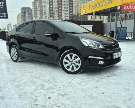 Черный Киа Рио, объемом двигателя 1.4 л и пробегом 66 тыс. км за 11950 $, фото 87 на Automoto.ua