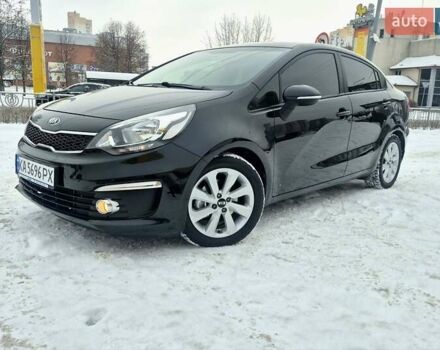 Черный Киа Рио, объемом двигателя 1.4 л и пробегом 66 тыс. км за 11950 $, фото 82 на Automoto.ua