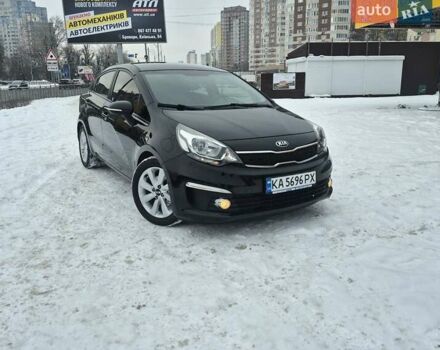 Черный Киа Рио, объемом двигателя 1.4 л и пробегом 66 тыс. км за 11950 $, фото 83 на Automoto.ua