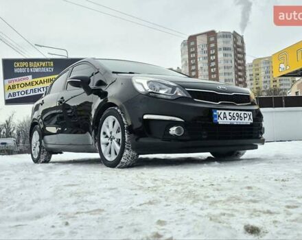 Черный Киа Рио, объемом двигателя 1.4 л и пробегом 66 тыс. км за 11950 $, фото 12 на Automoto.ua