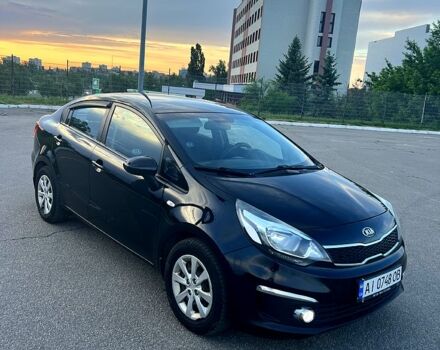 Черный Киа Рио, объемом двигателя 1.4 л и пробегом 240 тыс. км за 5900 $, фото 6 на Automoto.ua