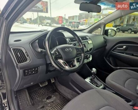 Черный Киа Рио, объемом двигателя 1.4 л и пробегом 66 тыс. км за 11950 $, фото 29 на Automoto.ua