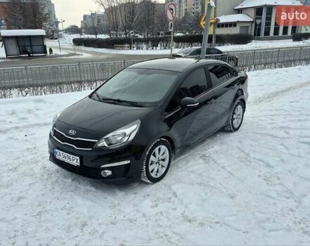 Черный Киа Рио, объемом двигателя 1.4 л и пробегом 66 тыс. км за 11950 $, фото 7 на Automoto.ua