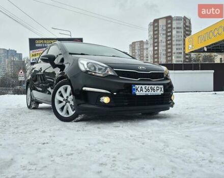 Черный Киа Рио, объемом двигателя 1.4 л и пробегом 66 тыс. км за 11950 $, фото 86 на Automoto.ua