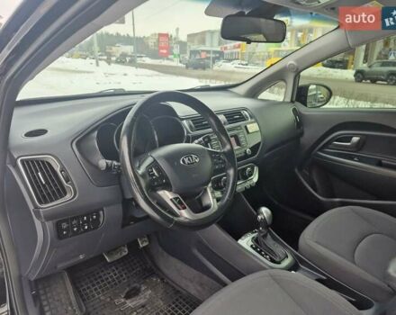 Черный Киа Рио, объемом двигателя 1.4 л и пробегом 66 тыс. км за 11950 $, фото 28 на Automoto.ua