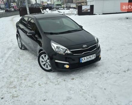 Черный Киа Рио, объемом двигателя 1.4 л и пробегом 66 тыс. км за 11950 $, фото 84 на Automoto.ua