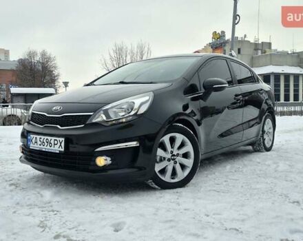 Черный Киа Рио, объемом двигателя 1.4 л и пробегом 66 тыс. км за 11950 $, фото 80 на Automoto.ua