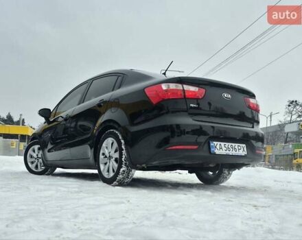 Черный Киа Рио, объемом двигателя 1.4 л и пробегом 66 тыс. км за 11950 $, фото 90 на Automoto.ua