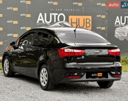 Черный Киа Рио, объемом двигателя 1.25 л и пробегом 100 тыс. км за 7600 $, фото 4 на Automoto.ua
