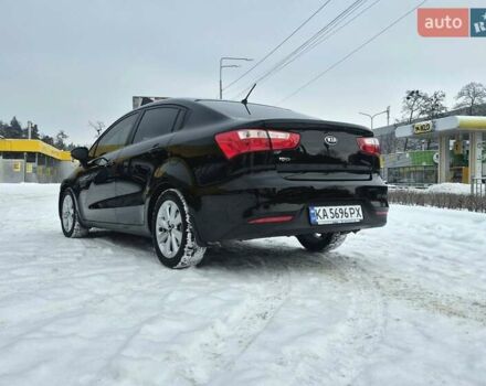Черный Киа Рио, объемом двигателя 1.4 л и пробегом 66 тыс. км за 11950 $, фото 3 на Automoto.ua