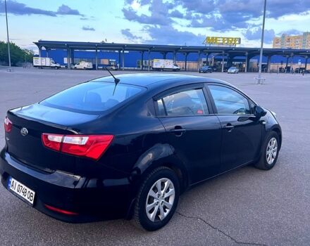 Черный Киа Рио, объемом двигателя 1.4 л и пробегом 240 тыс. км за 5900 $, фото 8 на Automoto.ua