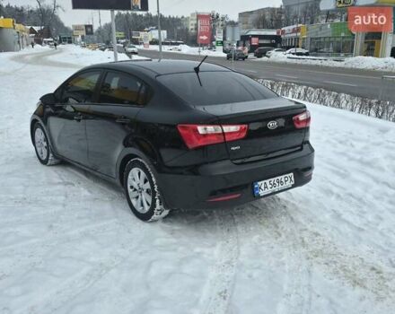 Черный Киа Рио, объемом двигателя 1.4 л и пробегом 66 тыс. км за 11950 $, фото 2 на Automoto.ua