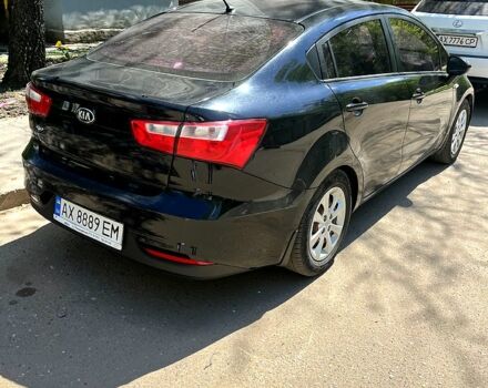 Черный Киа Рио, объемом двигателя 1.2 л и пробегом 140 тыс. км за 8500 $, фото 5 на Automoto.ua