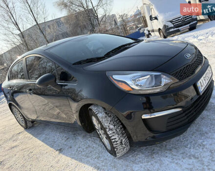 Черный Киа Рио, объемом двигателя 1.59 л и пробегом 180 тыс. км за 7999 $, фото 2 на Automoto.ua