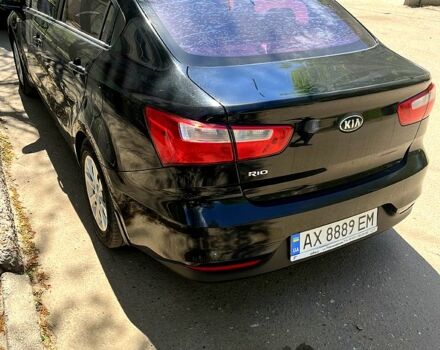 Черный Киа Рио, объемом двигателя 1.2 л и пробегом 140 тыс. км за 8500 $, фото 1 на Automoto.ua