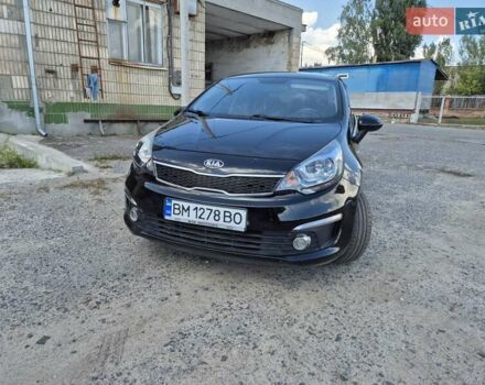 Черный Киа Рио, объемом двигателя 1.4 л и пробегом 115 тыс. км за 9500 $, фото 18 на Automoto.ua