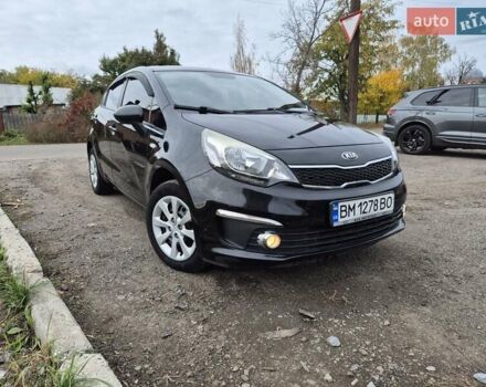 Черный Киа Рио, объемом двигателя 1.4 л и пробегом 115 тыс. км за 9400 $, фото 4 на Automoto.ua