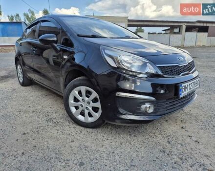 Черный Киа Рио, объемом двигателя 1.4 л и пробегом 115 тыс. км за 9500 $, фото 19 на Automoto.ua