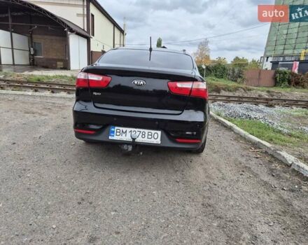 Черный Киа Рио, объемом двигателя 1.4 л и пробегом 115 тыс. км за 9500 $, фото 11 на Automoto.ua