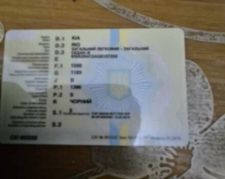 Черный Киа Рио, объемом двигателя 1.4 л и пробегом 115 тыс. км за 9400 $, фото 21 на Automoto.ua