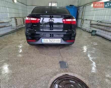 Черный Киа Рио, объемом двигателя 1.4 л и пробегом 96 тыс. км за 9500 $, фото 4 на Automoto.ua